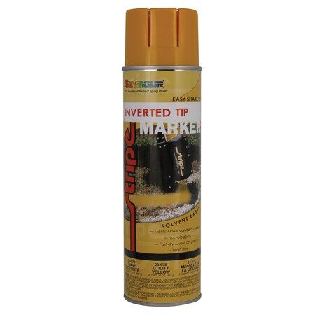 Seymour Midwest InvertedTipSolvBaseUtilYellow20oz, PK12 20-978
